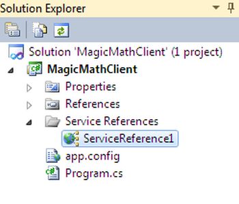 Consuming WCF Service